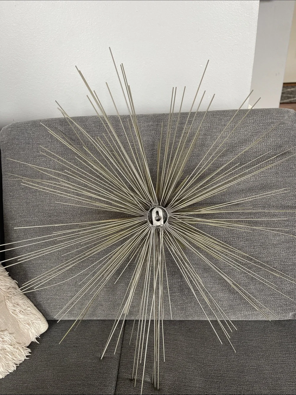 Contemporary Gold Starburst Wall Art Sculpture